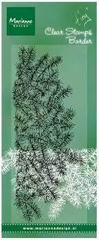 Marianne Design Acrylic Stamp Set PINE BRANCHES