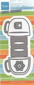 Marianne Design Craftables Die Set CR1376 BAG TOPPER MUG