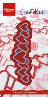 Marianne Design Creatables Die Set LR0450 HEARTS