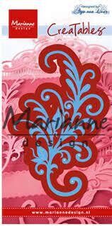 Marianne Design Creatables Die Set LR0526 FANCY LEAF SWIRL