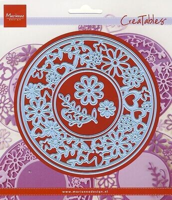 Marianne Design Creatables Die Set LR0574 FLOWER FRAME CIRCLE
