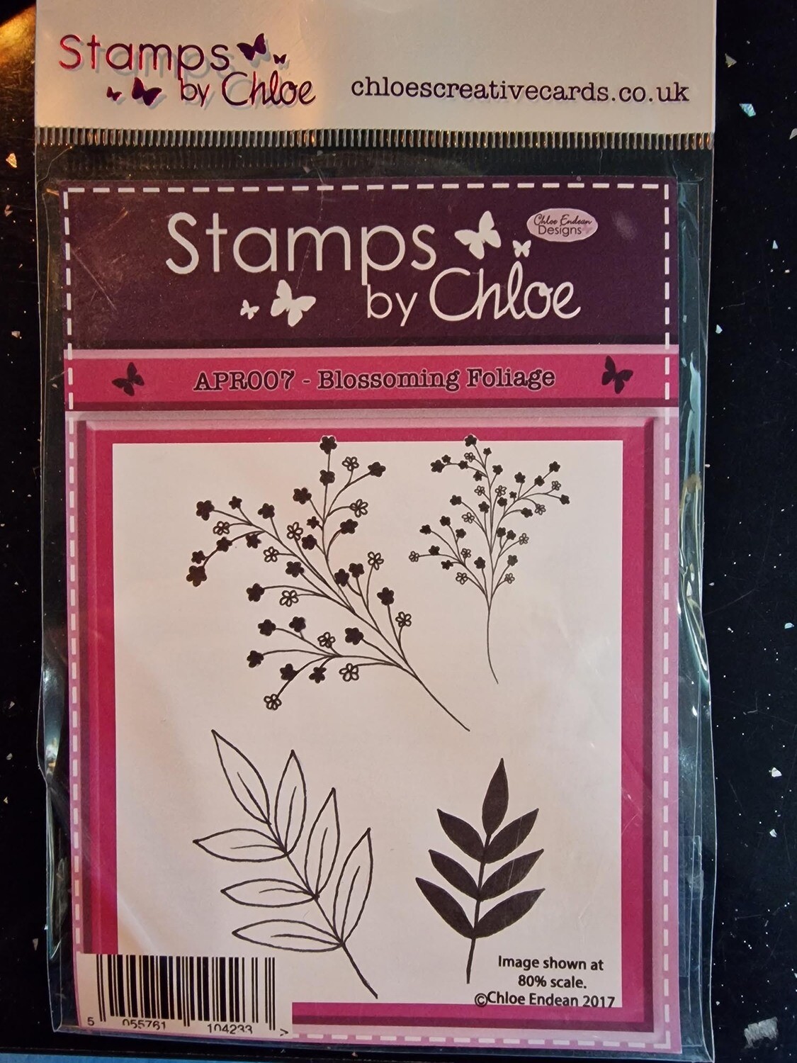 Stamps by Chloe APR007 BLOSSOMING FOLIAGE **REDUCED**
