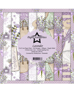 Paper Favourites 6&quot;x6&quot; Paper Pad LAVENDER