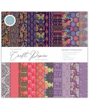 Craft Consortium 12&quot; x 12&quot; Premium Paper Pad EASTERN INFLUENCES