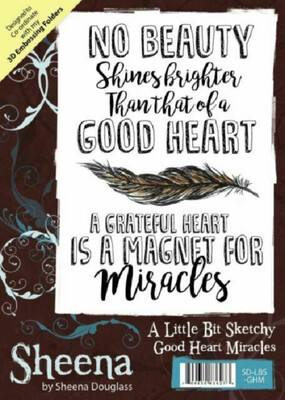 Sheena Douglass A6 Stamp GOOD HEART MIRACLES