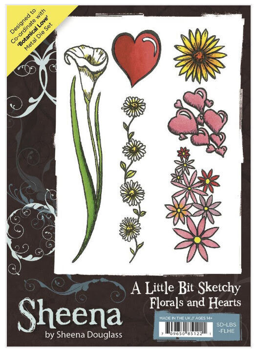 Sheena Douglass A6 - FLORALS &amp; HEARTS