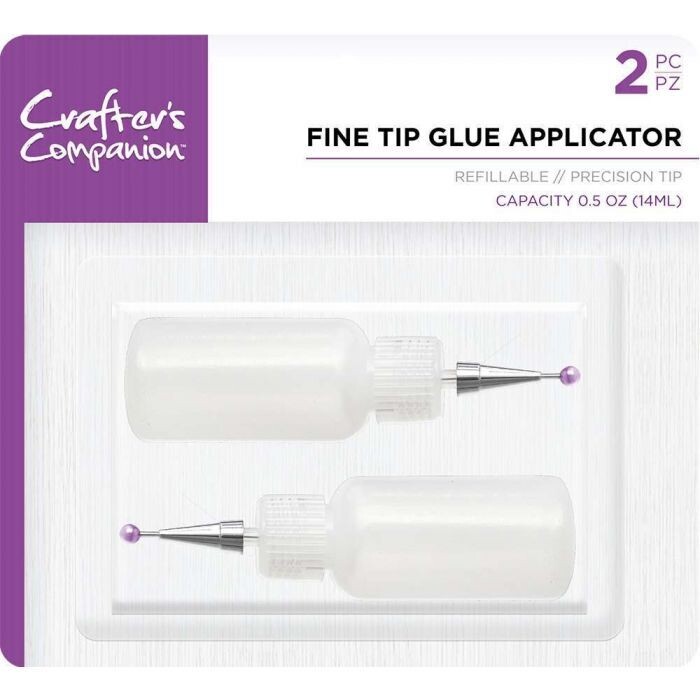 Crafter&#39;s Companion FINE TIP GLUE APPLICATOR x2