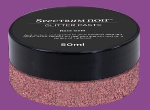 Crafter&#39;s Companion Glitter Pastes 50ml ROSE GOLD