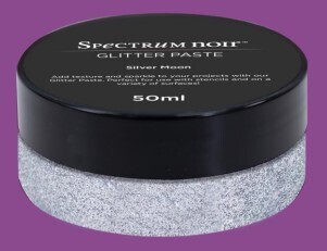 Crafter&#39;s Companion Glitter Pastes 50ml SILVER MOON
