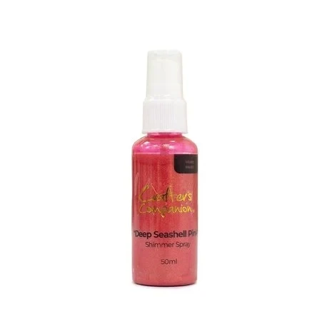 Crafter&#39;s Companion Shimmer Sprays 50ml SEASHELL DEEP PINK