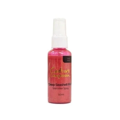 Crafter&#39;s Companion Shimmer Sprays 50ml SEASHELL DEEP PINK