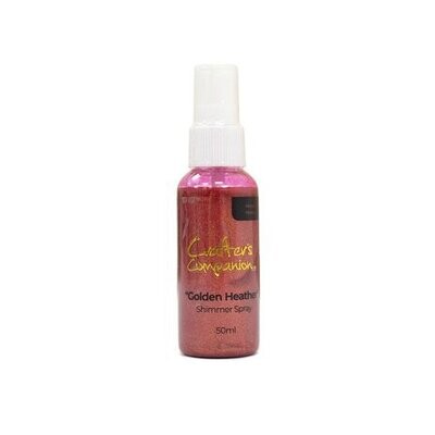 Crafter&#39;s Companion Shimmer Sprays 50ml GOLDEN HEATHER