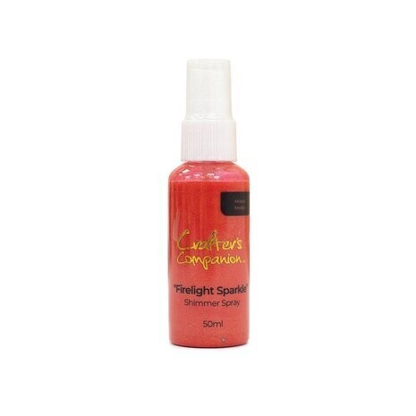 Crafter&#39;s Companion Shimmer Sprays 50ml FIRELIGHT SPARKLE