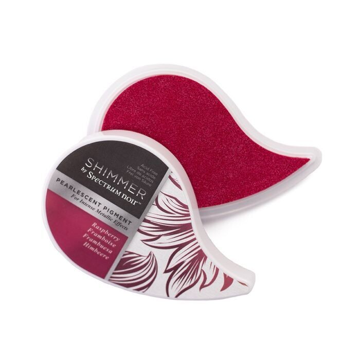 Spectrum Noir SHIMMER Pearl Pigment Ink Pad RASPBERRY