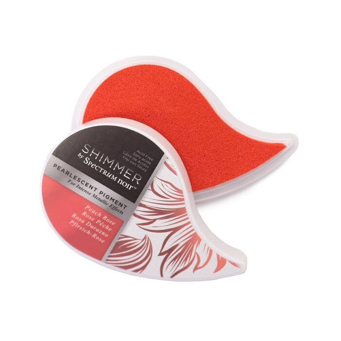 Spectrum Noir SHIMMER Pearl Pigment Ink Pad PEACH ROSE