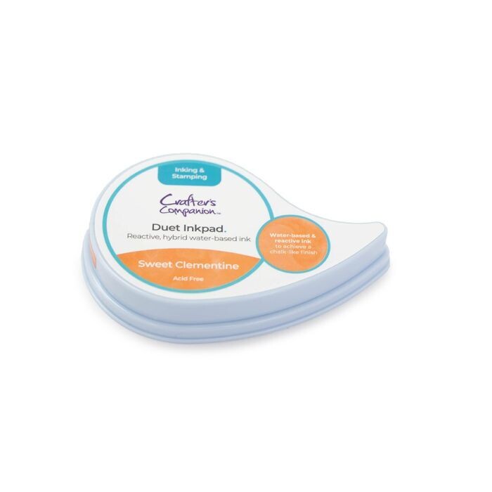 Crafter&#39;s Companion Duet Inkpad SWEET CLEMENTINE