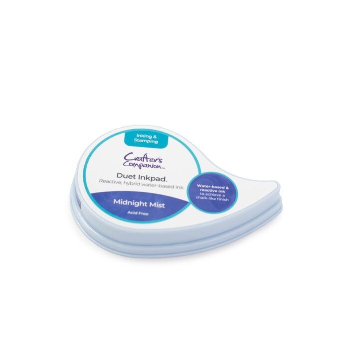 Crafter&#39;s Companion Duet Inkpad MIDNIGHT MIST