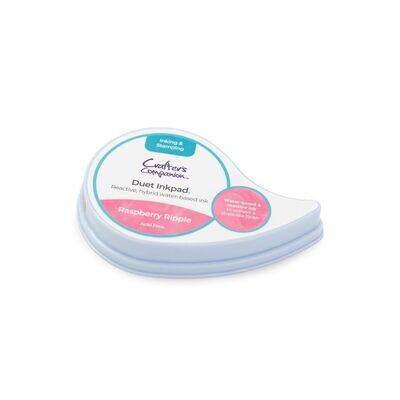 Crafter&#39;s Companion Duet Inkpad RASPBERRY RIPPLE