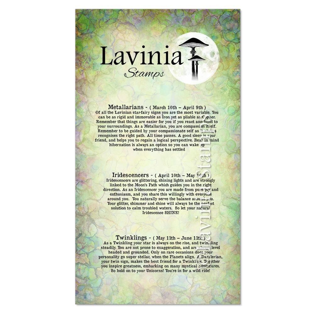Lavinia Acrylic Stamp PSYCHIC SIGNS LAV830