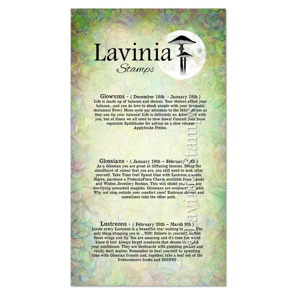 Lavinia Acrylic Stamp CRYSTAL SIGNS LAV829