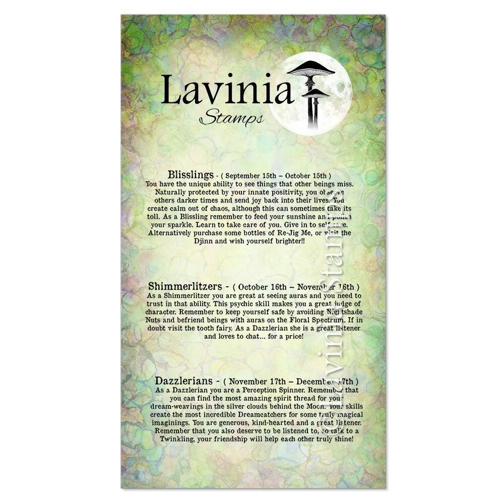 Lavinia Acrylic Stamp MOON SIGNS LAV832