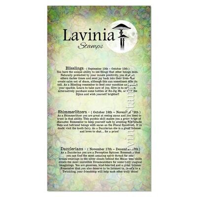 Lavinia Acrylic Stamp MOON SIGNS LAV832