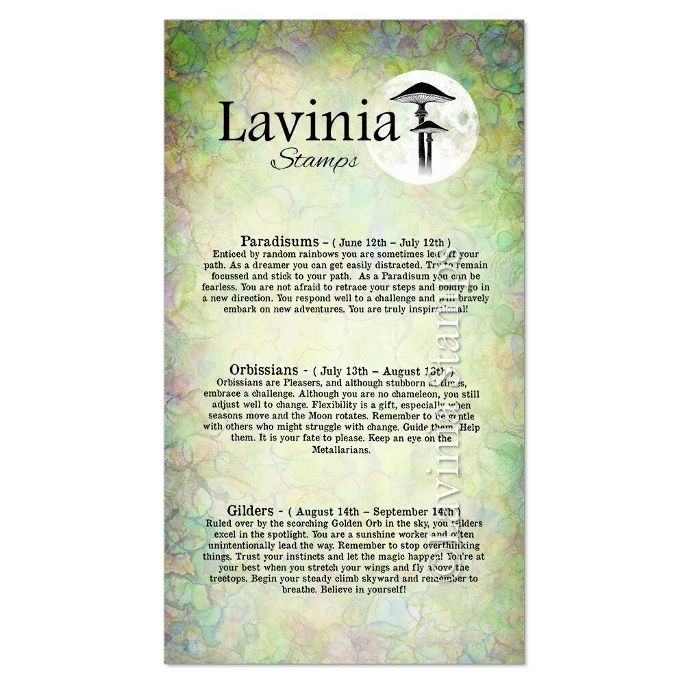 Lavinia Acrylic Stamp SPIRIT SIGNS LAV831