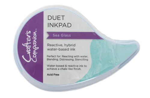 Crafter&#39;s Companion Duet Inkpad SEA GLASS