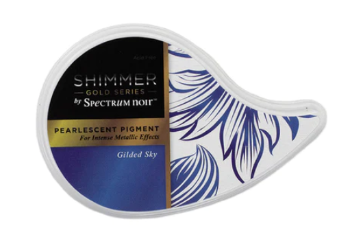 Spectrum Noir SHIMMER Pearl Pigment Ink Pad GILDED SKY