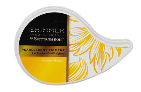 Spectrum Noir SHIMMER Pearl Pigment Ink Pad GOLDEN HONEY