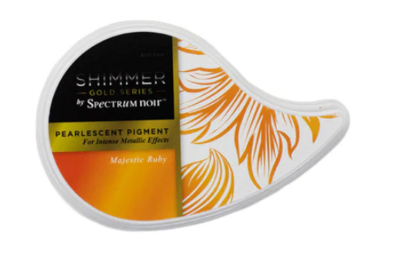 Spectrum Noir SHIMMER Pearl Pigment Ink Pad MAJESTIC RUBY