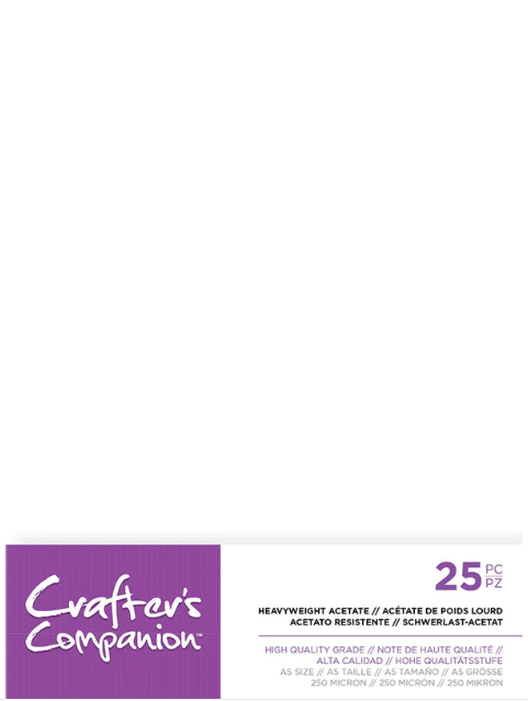 Crafter&#39;s Companion Acetate A5 HEAVYWEIGHT