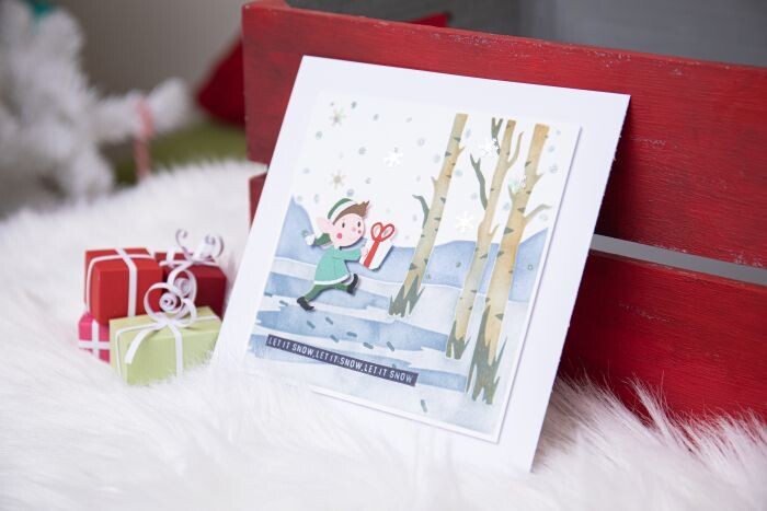 Sizzix Clear Stamps 666318 SEASONAL VIBES #1