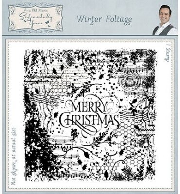 Phil Martin Rubber Stamp WINTER FOLIAGE