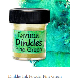 Lavinia Stamps Dinkles, PINE GREEN
