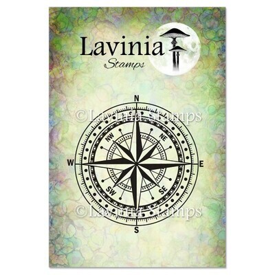 Lavinia Acrylic Stamp COMPASS )large) LAV809