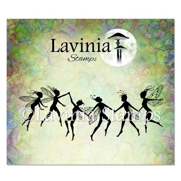 Lavinia Acrylic Stamp FAIRY CHAIN (large) LAV393