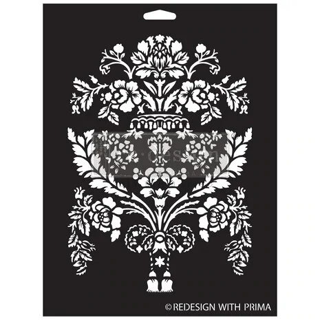 PRIMA Re-Design Decor Stencils CHAPELLE ROYALE
