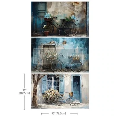 PRIMA Re-Design Decor Bike Break 19.5x30 Inch Tissue Paper (3pcs) (670955)  **Pre-Order**