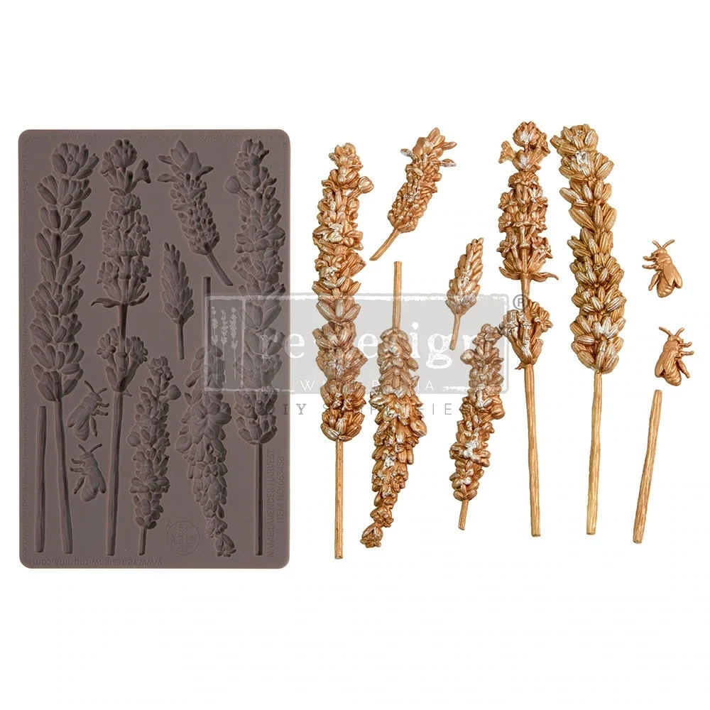 PRIMA Re-Design Decor Moulds LAVENDER FIELDS **Pre-Order
