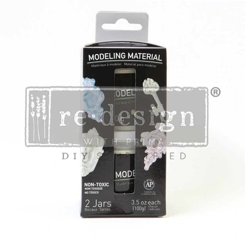 PRIMA Re-Design Decor MODELING MATERIAL (2x100g) (642136) **Pre-Order**