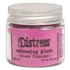Distress Embossing Glaze KITSCH FLAMINGO