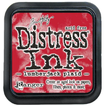 Ranger Distress Ink Pad LUMBERJACK PLAID