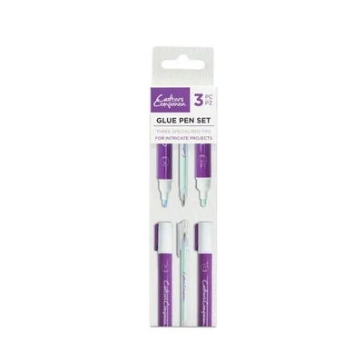 Crafter&#39;s Companion Glue Pen Set x3