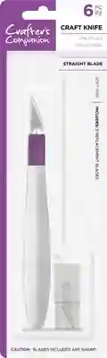 Crafters Companion Craft Knife SOFT GRIP STRAIGHT