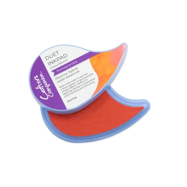 Crafters Companion Duet Colourbloom Inkpad POMENGRANATE