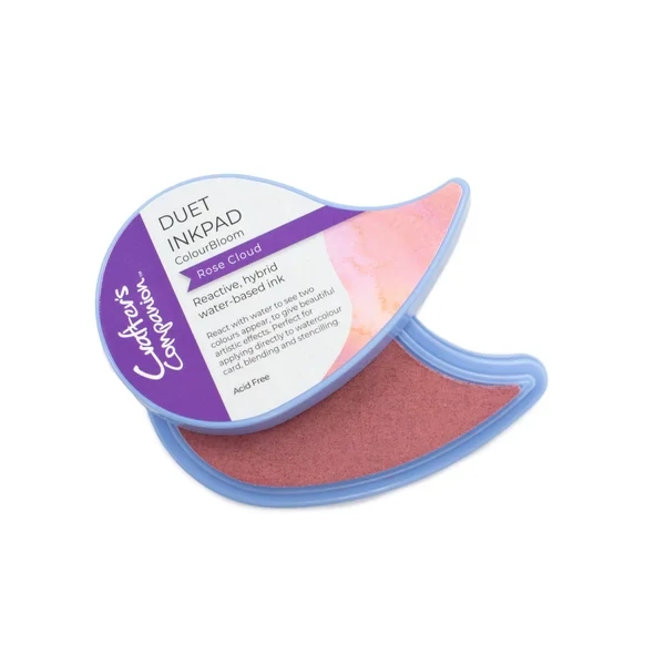 Crafters Companion Duet Colourbloom Inkpad ROSE CLOUD