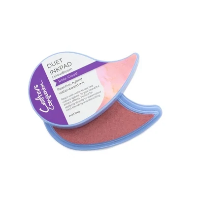 Crafters Companion Duet Colourbloom Inkpad ROSE CLOUD