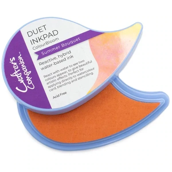 Crafters Companion Duet Colourbloom Inkpad SUMMER BOUQUET