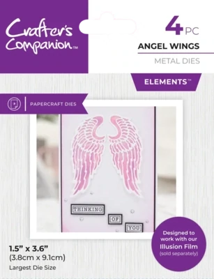 Crafters Companion Elements Die Set ANGEL WINGS